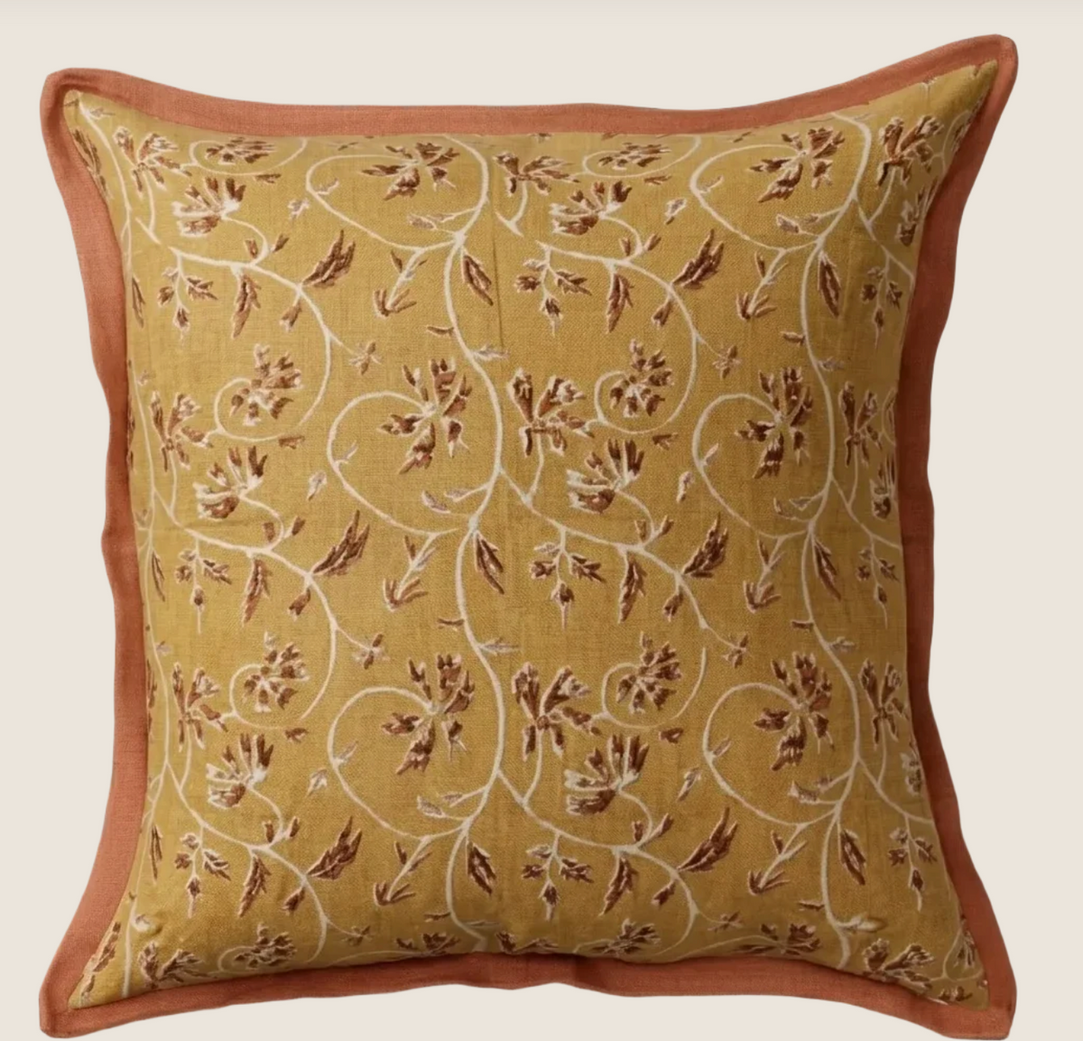 Marguerite Pillow 22x22 Spice