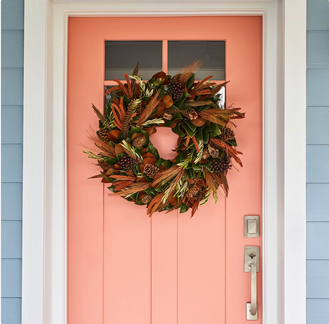 Fresh Autumn Splendor Wreath 36"