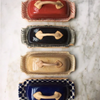 Terrafirma Ceramics Covered Butter Dish in Braid Butter