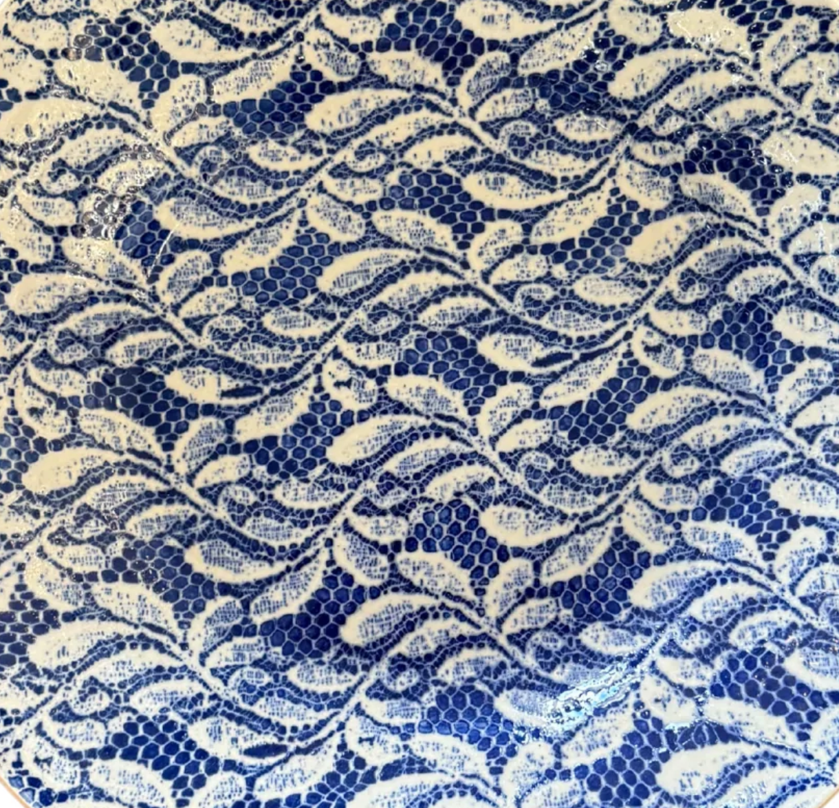 Terrafirma Presentation Bowl in Arbor Cobalt