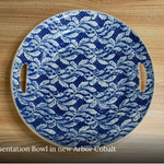 Terrafirma Presentation Bowl in Arbor Cobalt