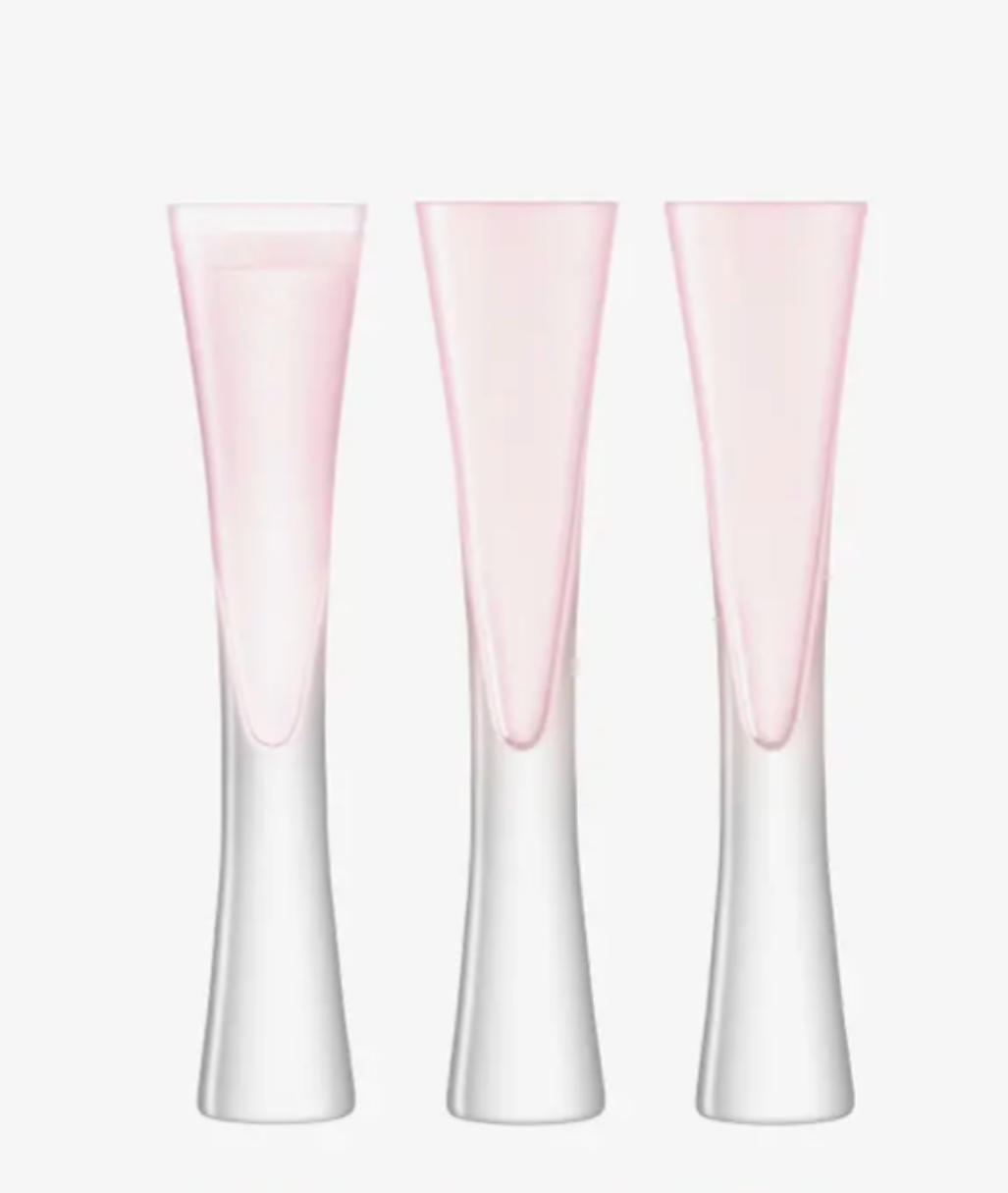 LSA International Moya Champagne Flute, S/2 (2 Colors)