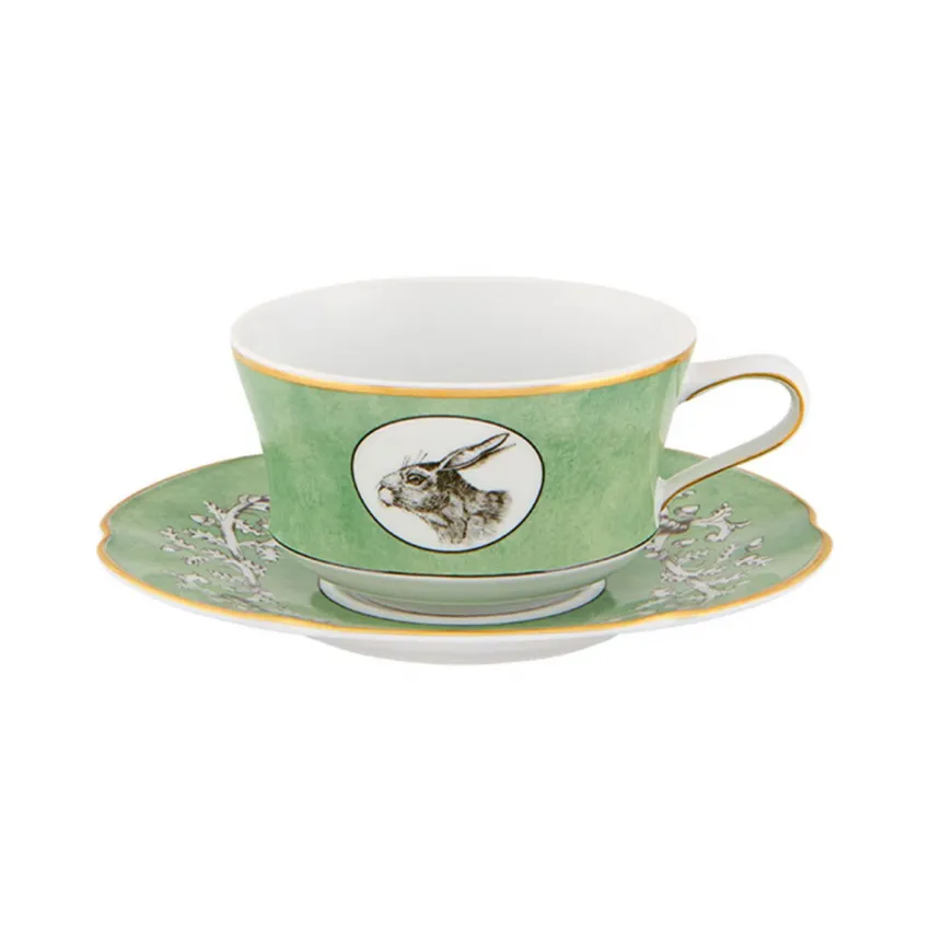 Vista Alegre Casa de Alba Tea Cup and Saucer