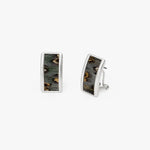 Brackish Argento Stud Earring in Silver