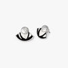 Brackish Greybull Stud Earring Silver