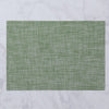 Vida Rectangular Woven Placemats Set of 4 (Green)