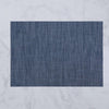 Vida Rectangular Woven Placemats Set of 4 (Navy)