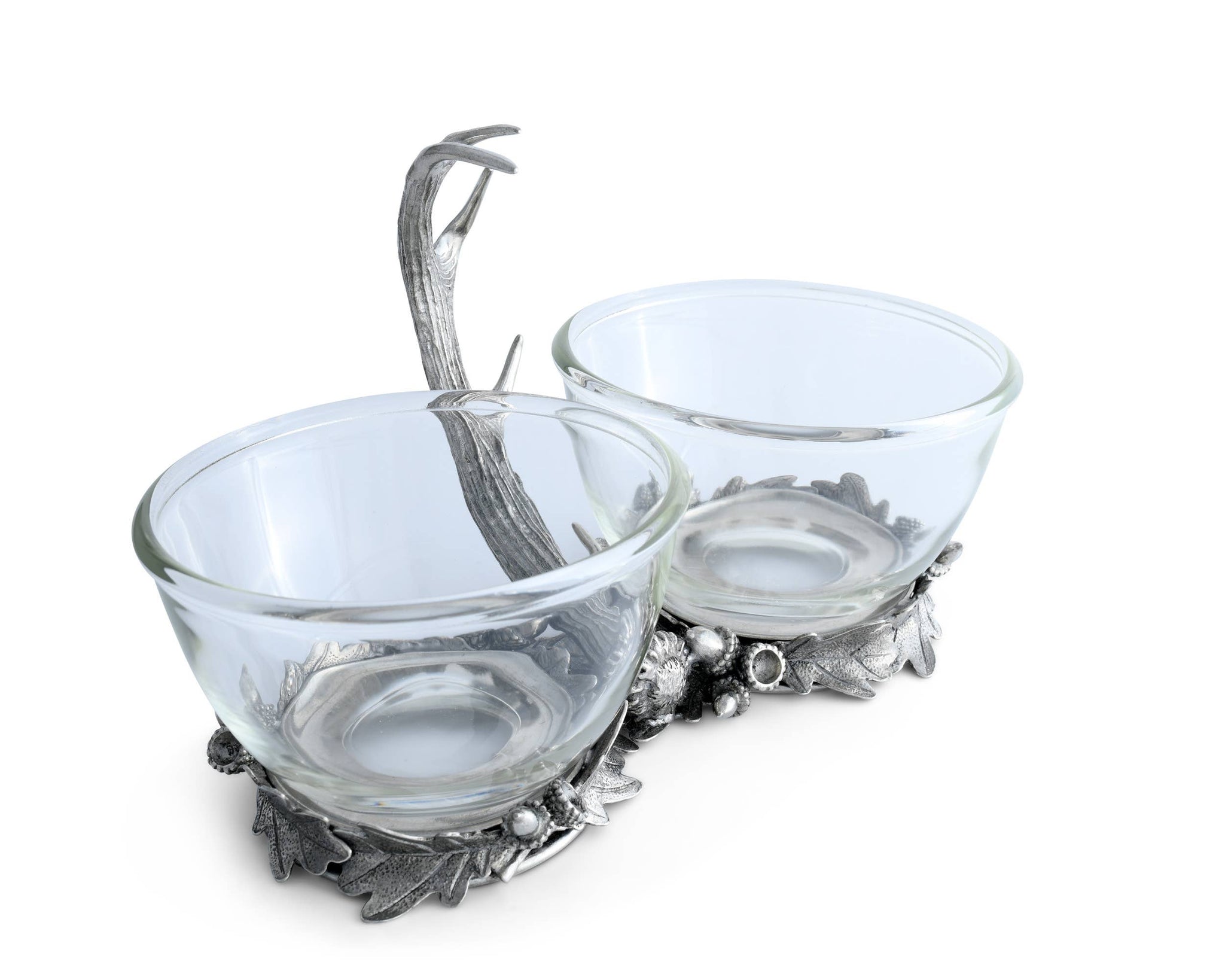 Vagabond House - Fallen Antler Double Glass Dip Bowl