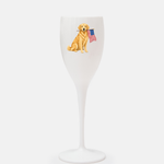 Tart By Taylor - All American Pup Champagne Flute