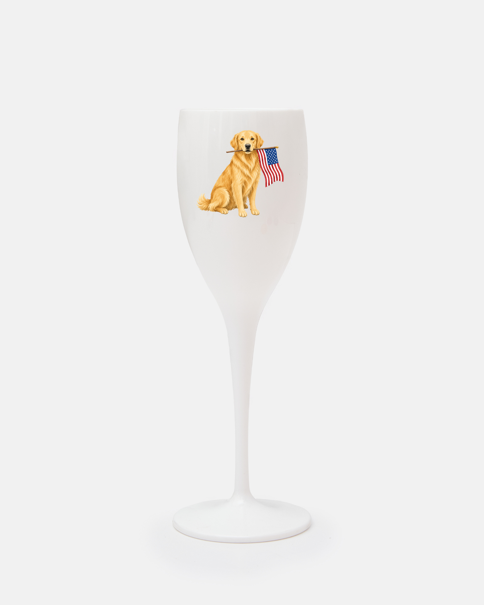 Tart By Taylor - All American Pup Champagne Flute