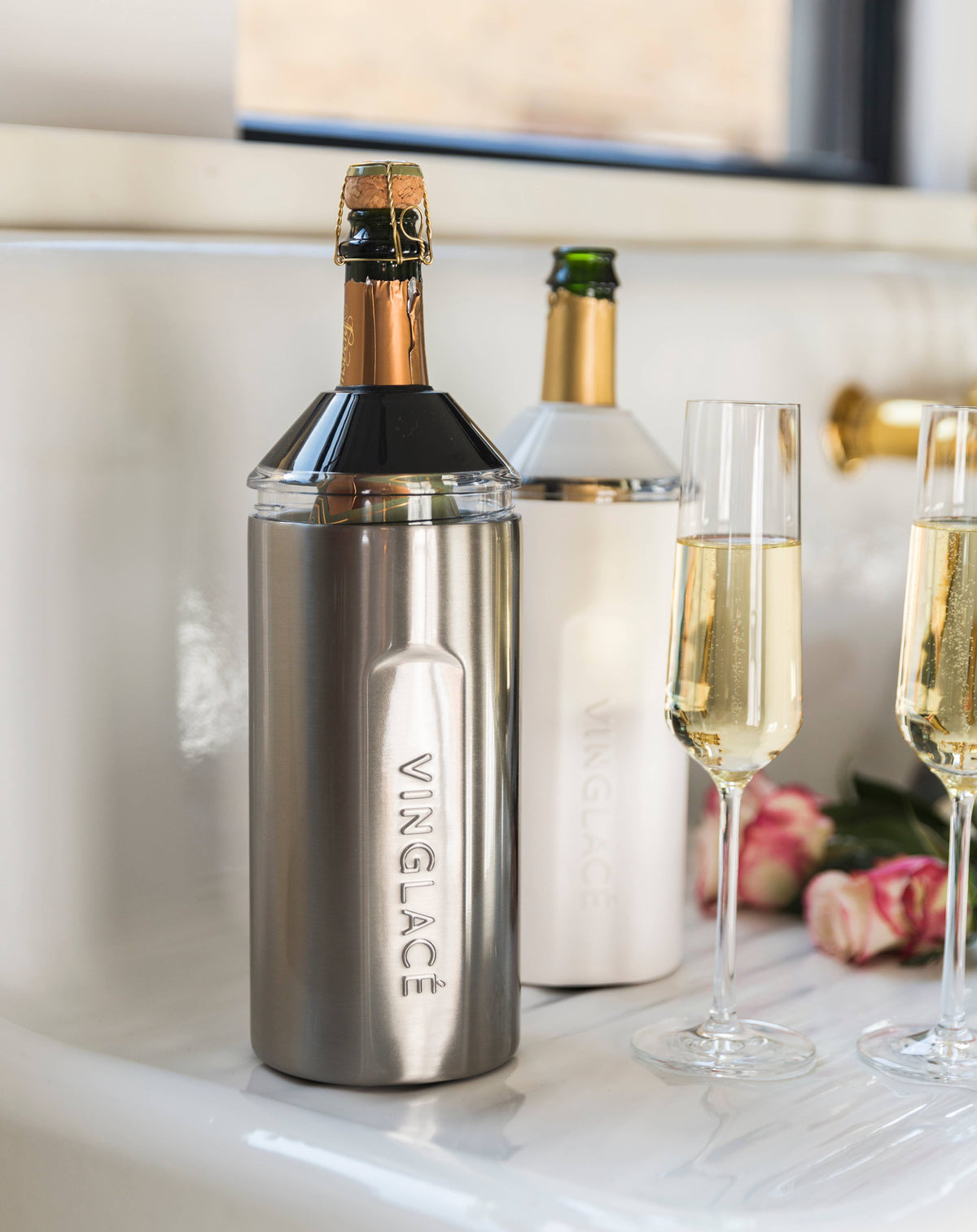 Vinglacé - Stainless Steel Wine & Champagne Chiller