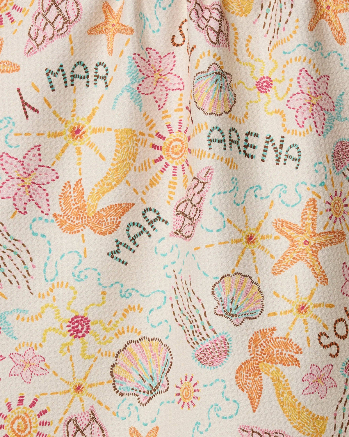 Geometry - Sol y Mar Tea Towel