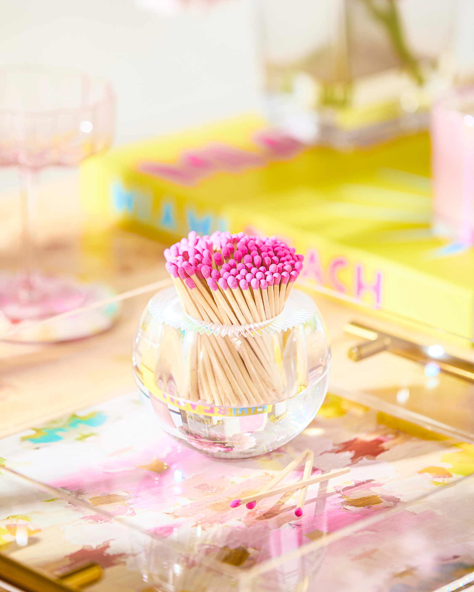 Tart By Taylor - Round Match Striker - Hot Pink Matches