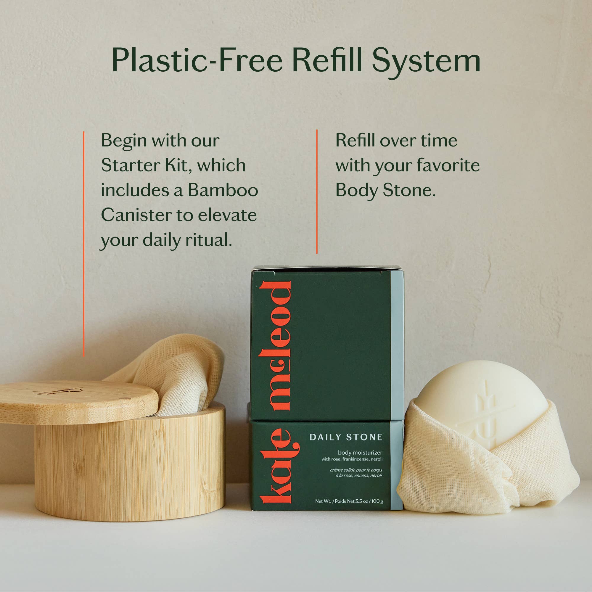 Kate McLeod - Daily Stone | Deep Moisturizing Lotion Bar