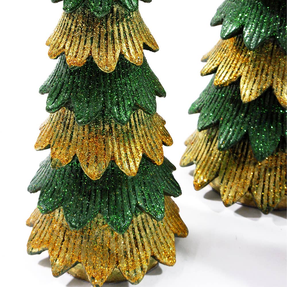 Dekorasyon Gifts  Decor - Tabletop Christmas Tree (Trad. Green/Gold)