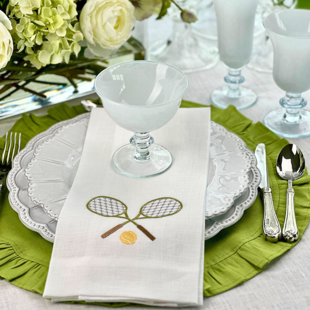 Arte Italica & Crown Linen Designs - Rialto Flute