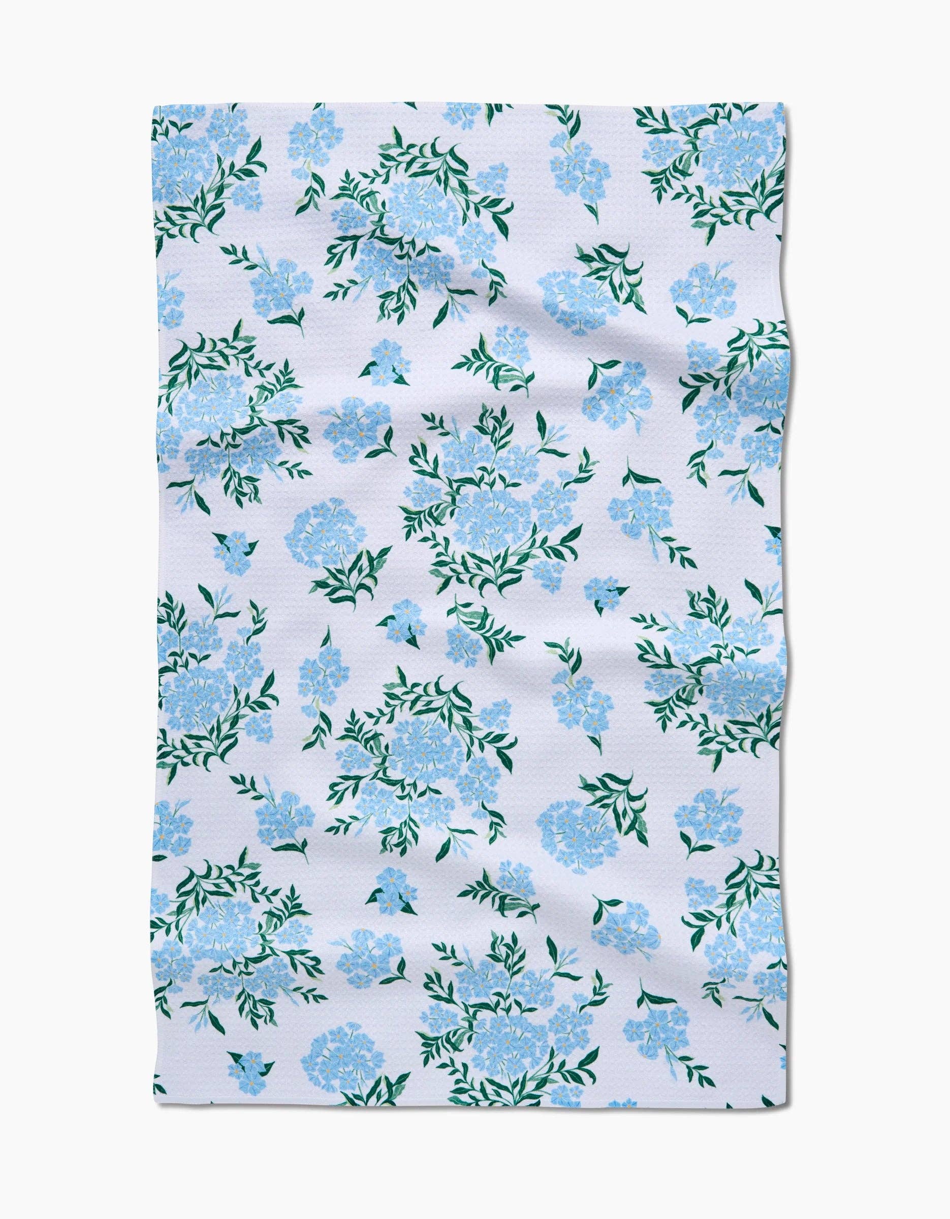 Geometry - Plumbago Tea Towel