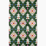 Geometry - Nordic Christmas Tea Towel
