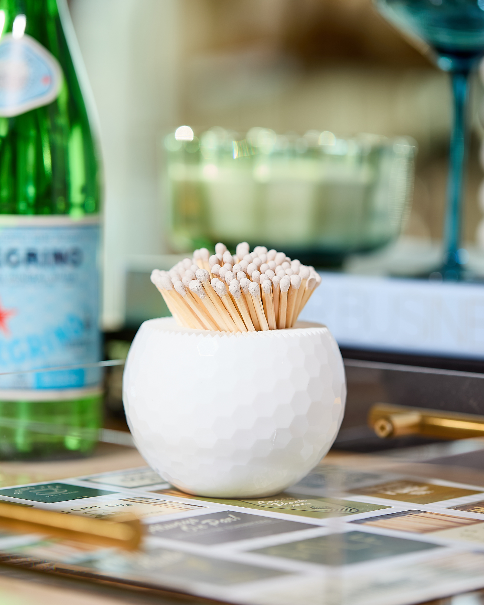 Tart By Taylor - Golf Match Striker - White Matches