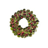 Dekorasyon Gifts  Decor - 18" Butterfly Leaf Wreath w/Mixed Berries (Red/Green)