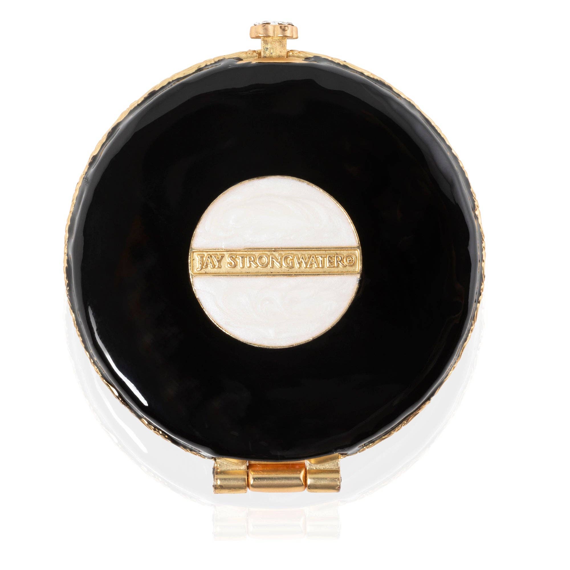 Jay Strongwater - Monroe Lip Compact Black & Red