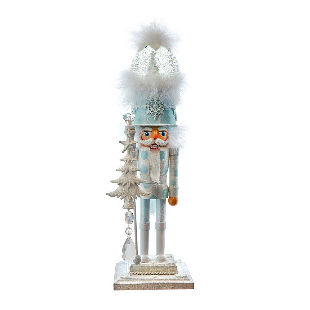 Kurt S. Adler, Inc. - 20"BO MSCL WH SOLDIER+WTRGLB NUTCKR