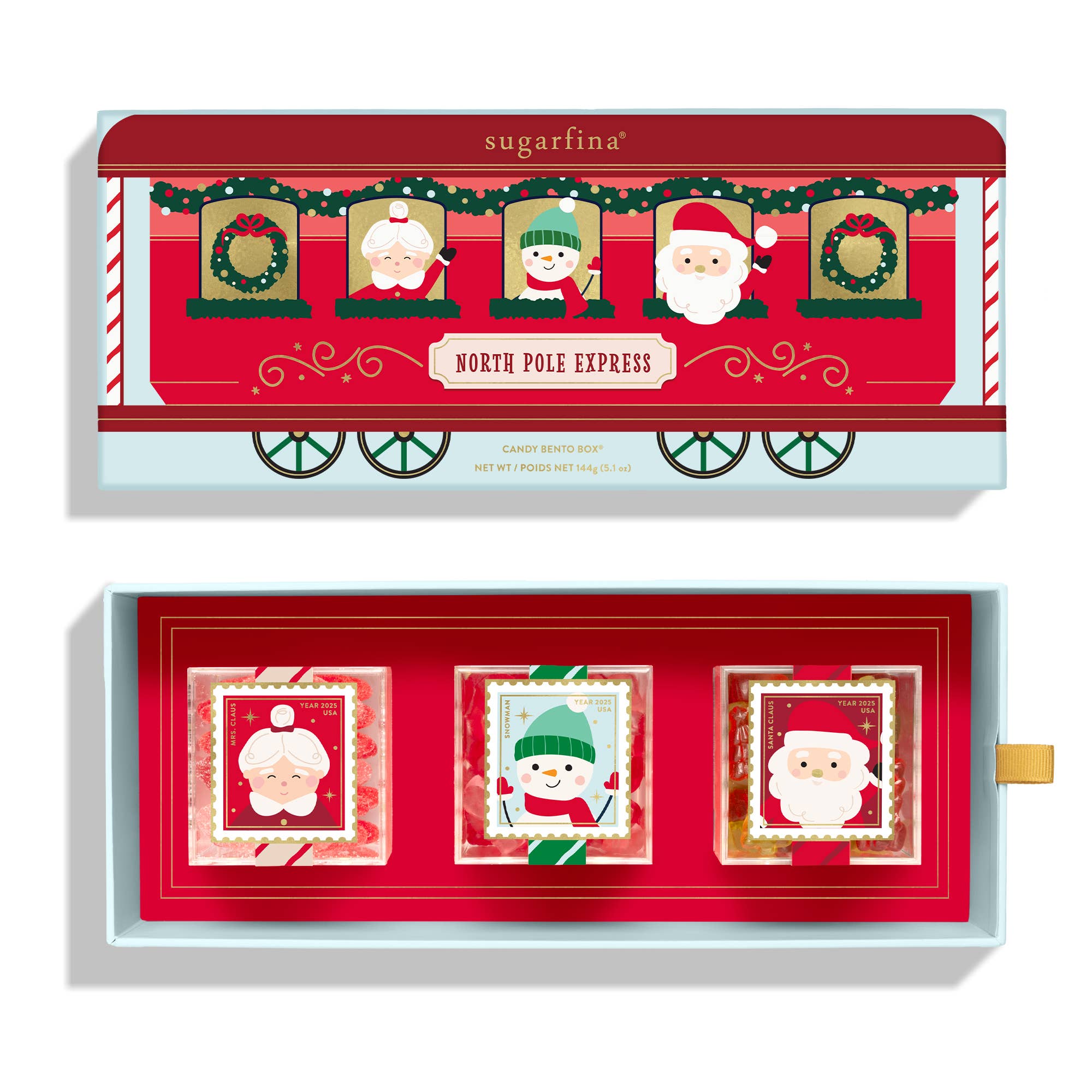 Sugarfina - North Pole Express 3pc Bento Box® (Holiday 2025)
