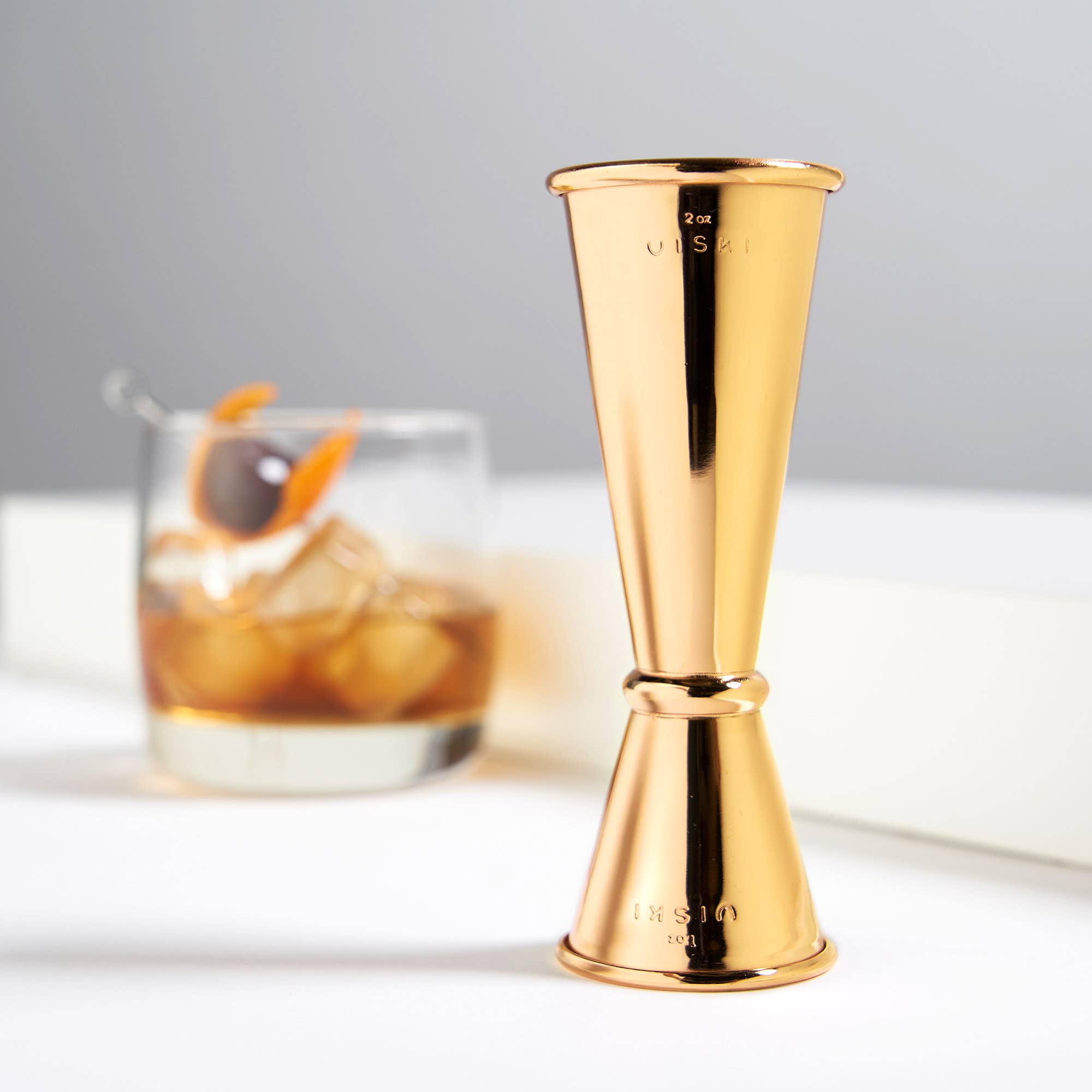 Viski - Belmont™ Large Gold Plated Japanese Style Makoto Jigger