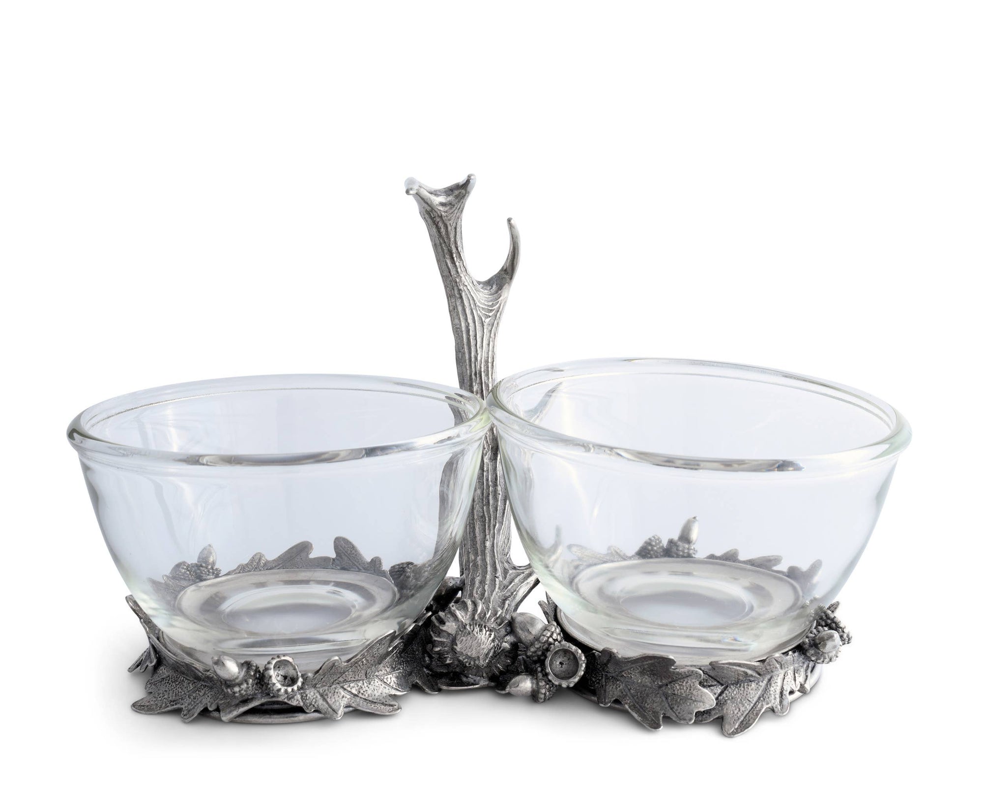 Vagabond House - Fallen Antler Double Glass Dip Bowl