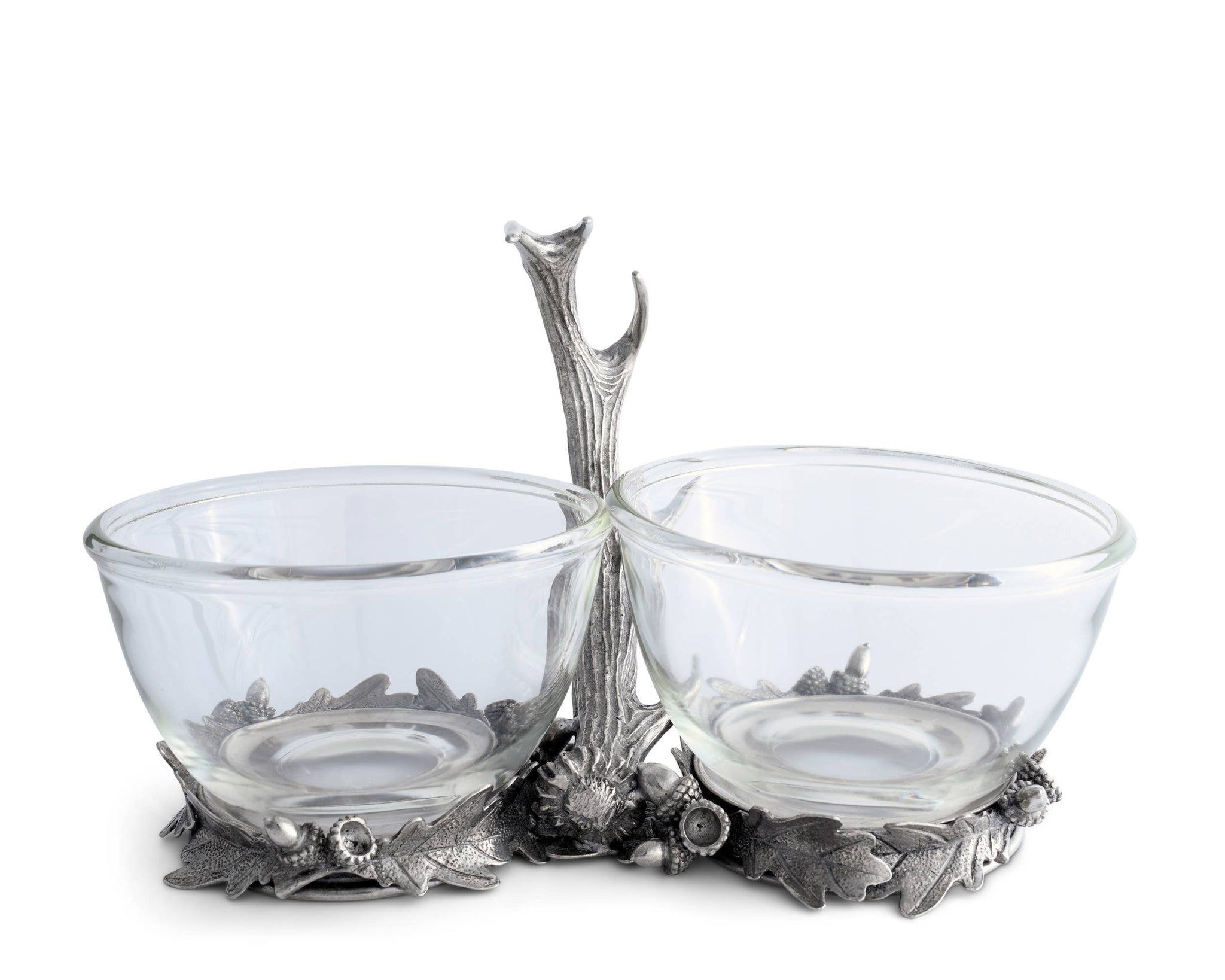 Vagabond House - Fallen Antler Double Glass Dip Bowl