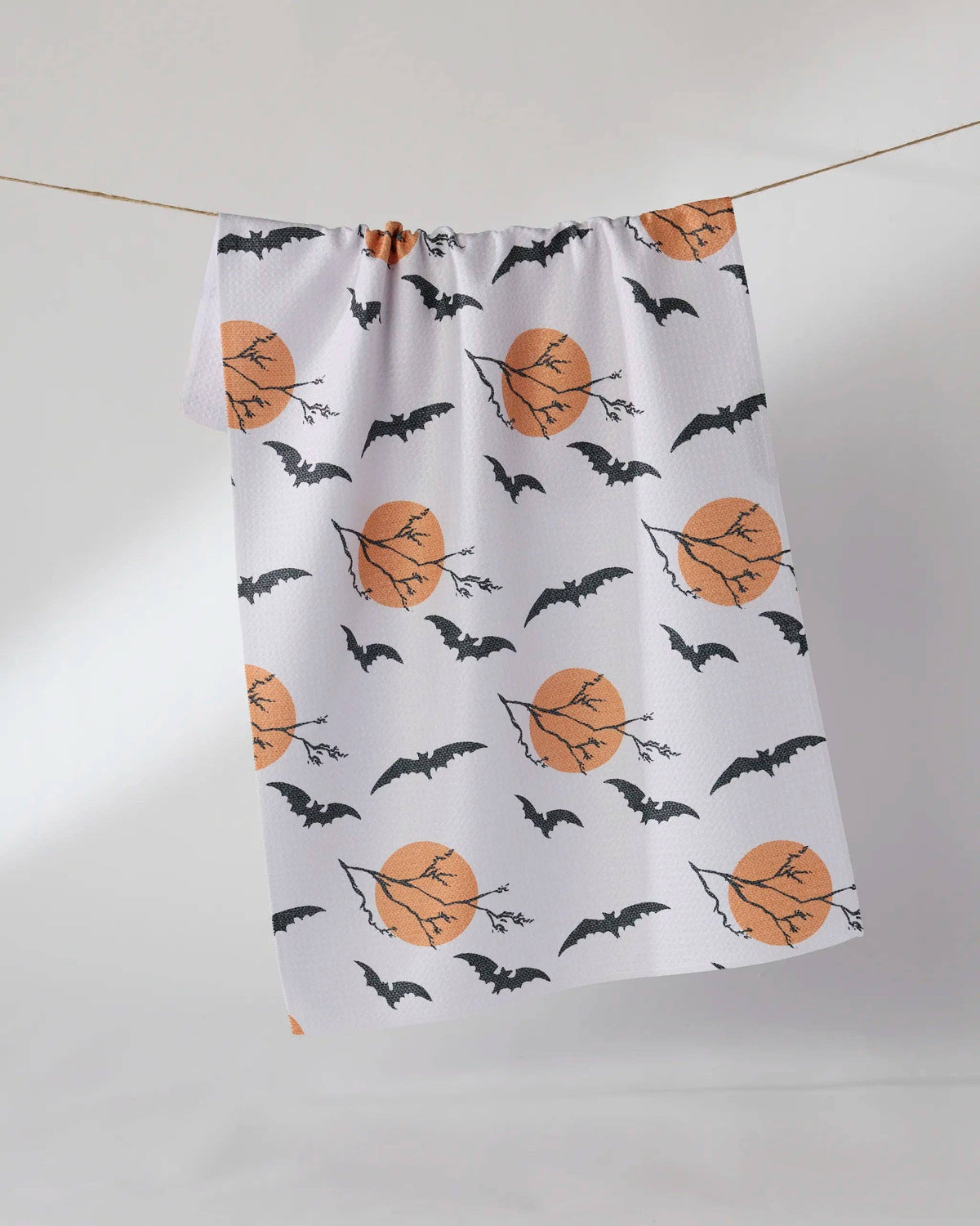 Geometry - Night Flight Tea Towel - Halloween 2026