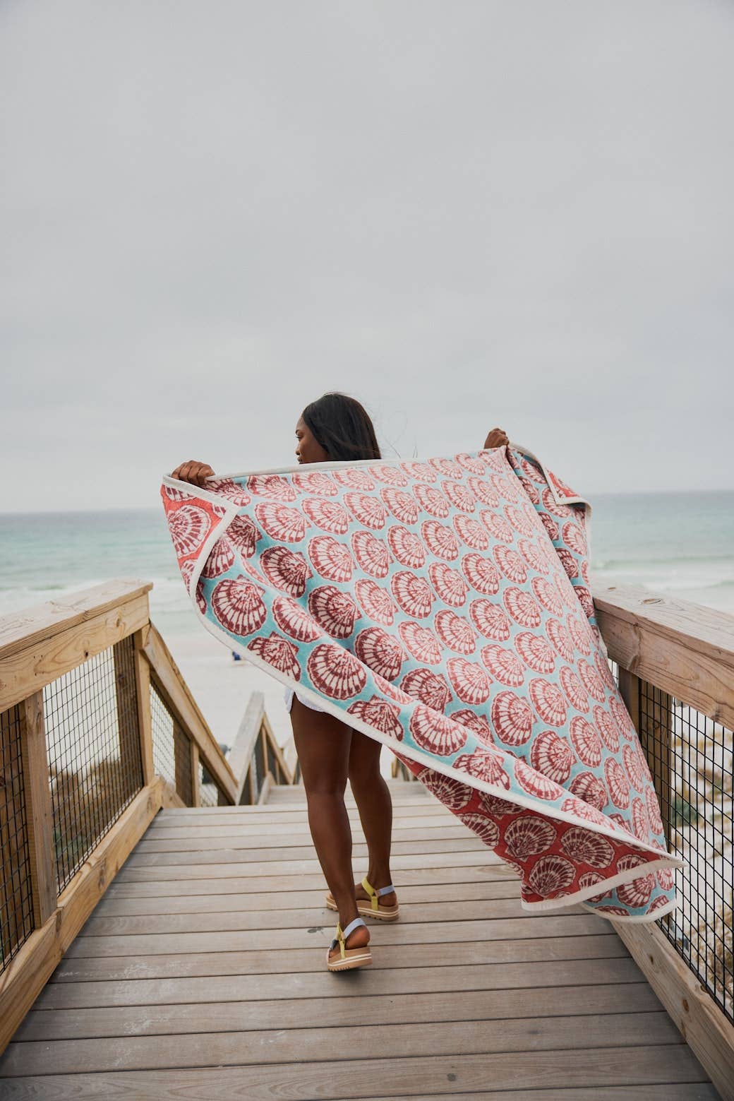 ChappyWrap - Painted Shells Blanket