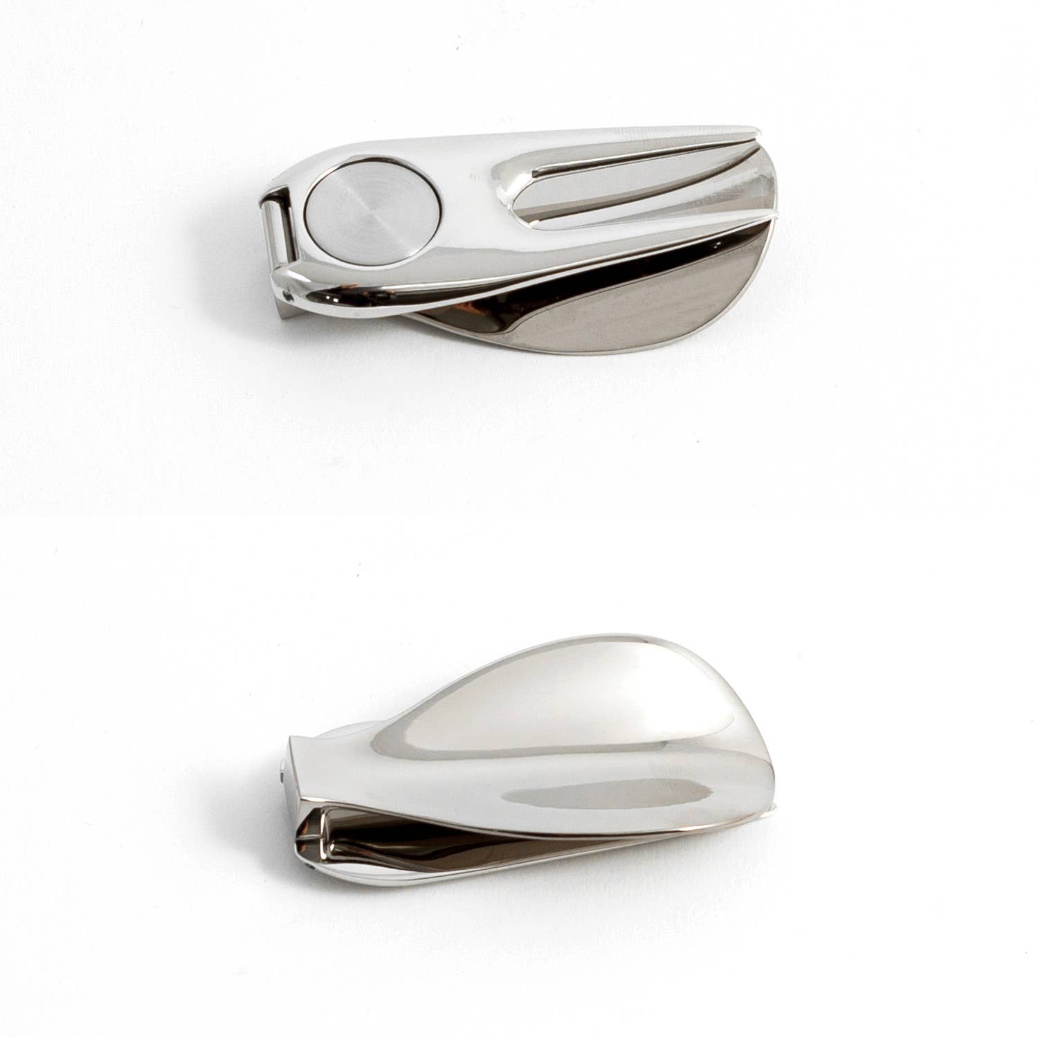BeyBerk International - Chrome Divot Tool with Ball Marker, Shoe Horn & Cigar Holder