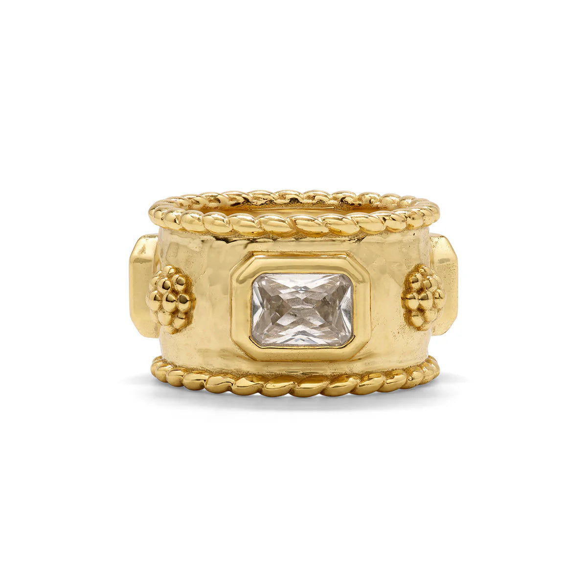 Capucine De Wulf Band - Clear Cubic Zirconia (Multiple Sizes)
