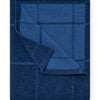 ChappyWrap - Windowpane Navy Lightweight Blanket