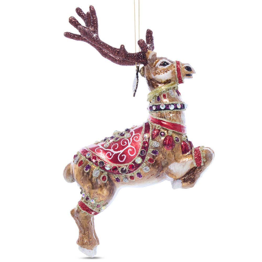 Jay Strongwater - Dancer Glass Ornament