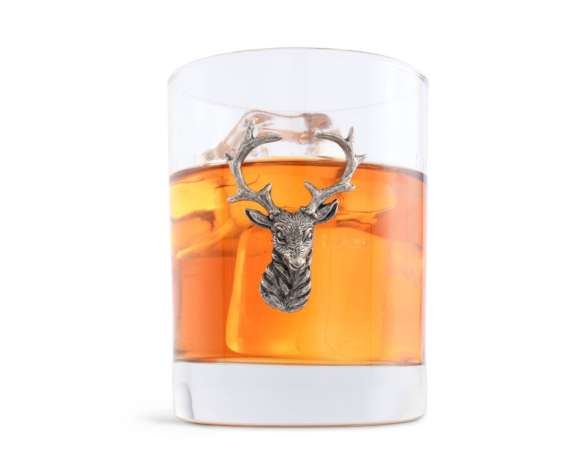 Vagabond House - Elk Head Double Old Fashion Bar Glass
