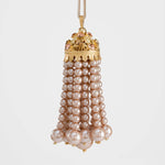 Joanna Buchanan - Hanging pearl tassel,  coco