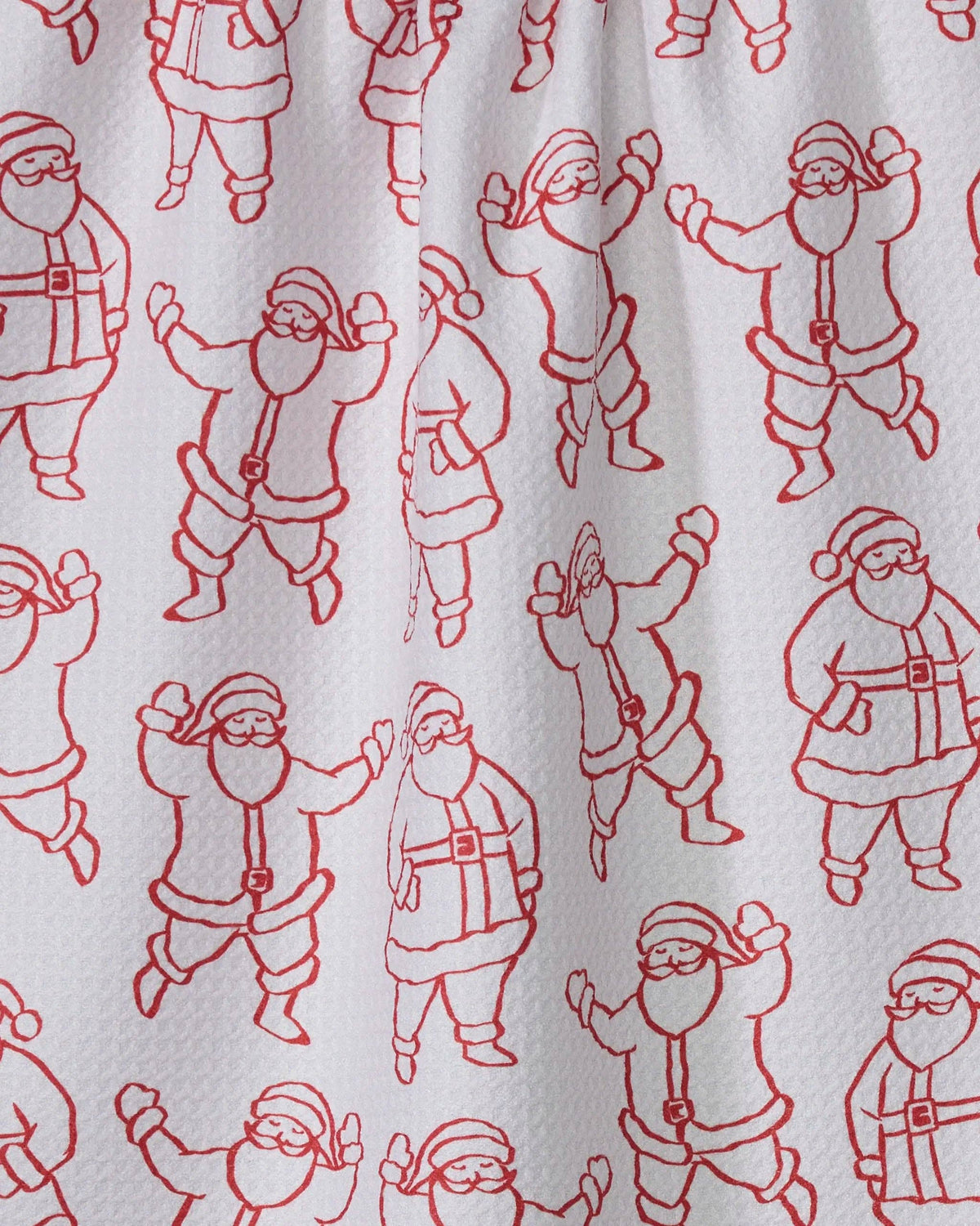 Geometry - Santa Groove Tea Towel