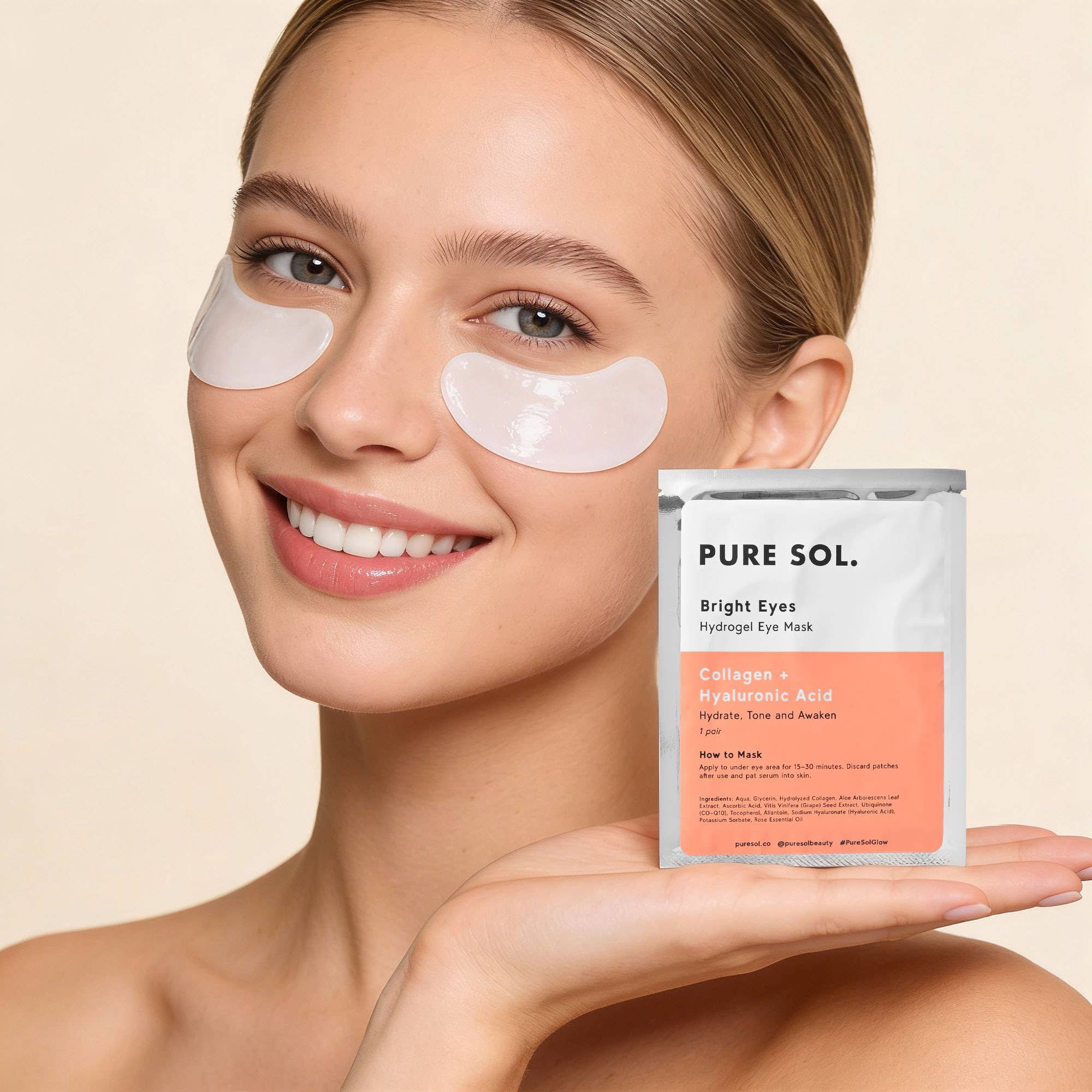 PURE SOL. Eye Mask (Sold Individually)