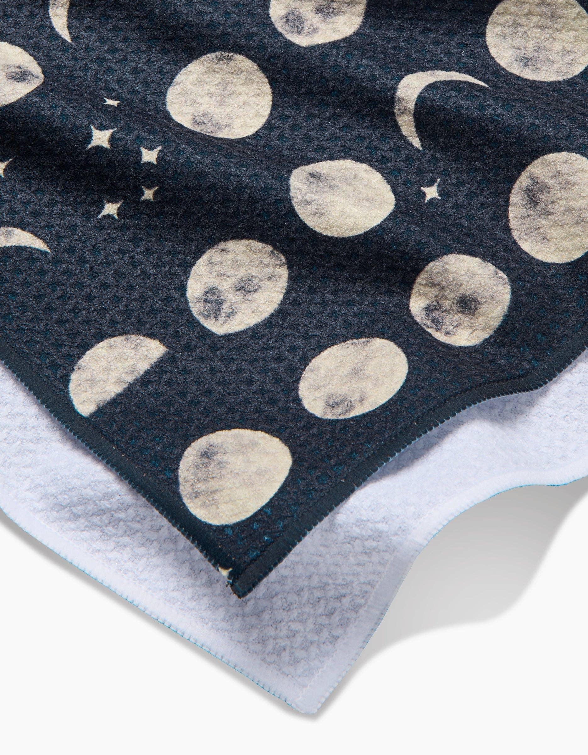Geometry - Moon Dots Tea Towel