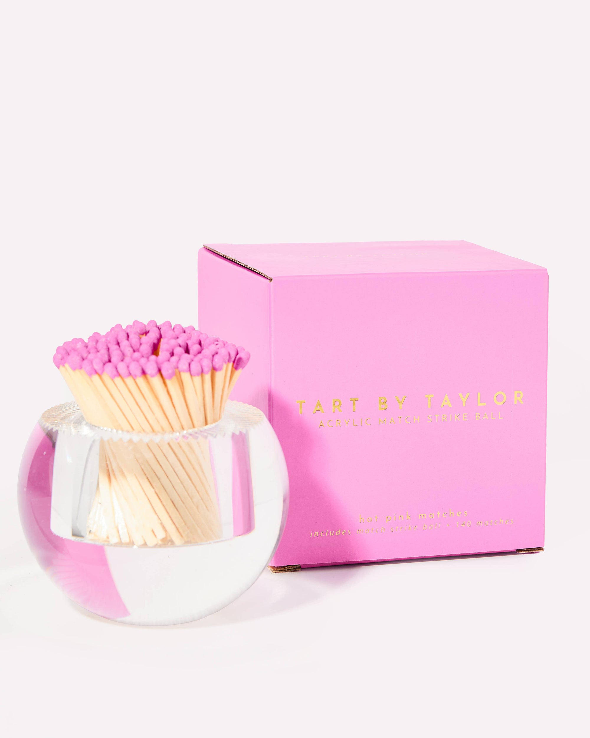Tart By Taylor - Round Match Striker - Hot Pink Matches