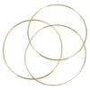 Sophie Deschamps Bijoux - Lia silver or gold-plated thin bangles (JLI38)