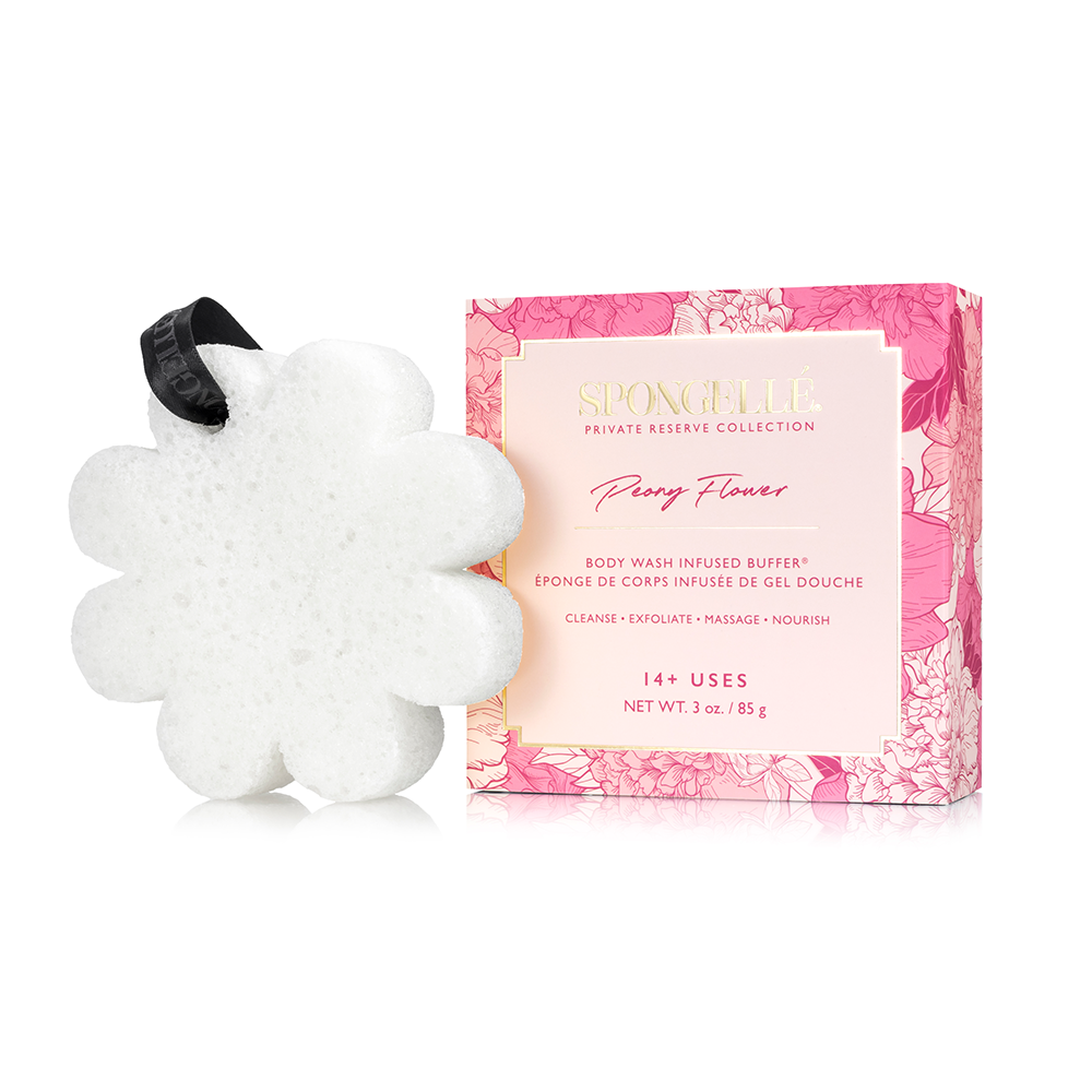 Spongellé - Peony Flower Boxed Flower 