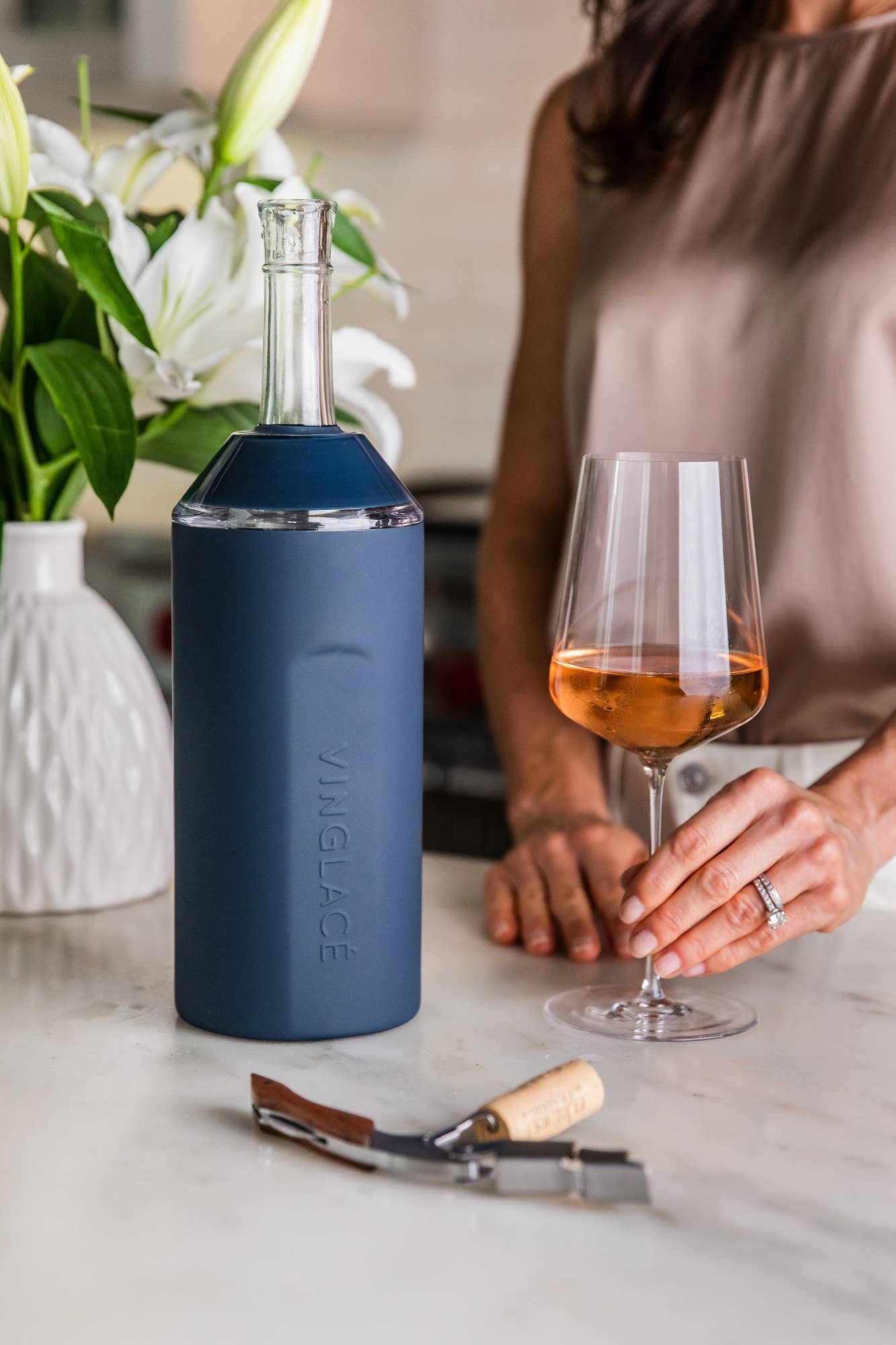Vinglacé - Navy Wine & Champagne Chiller