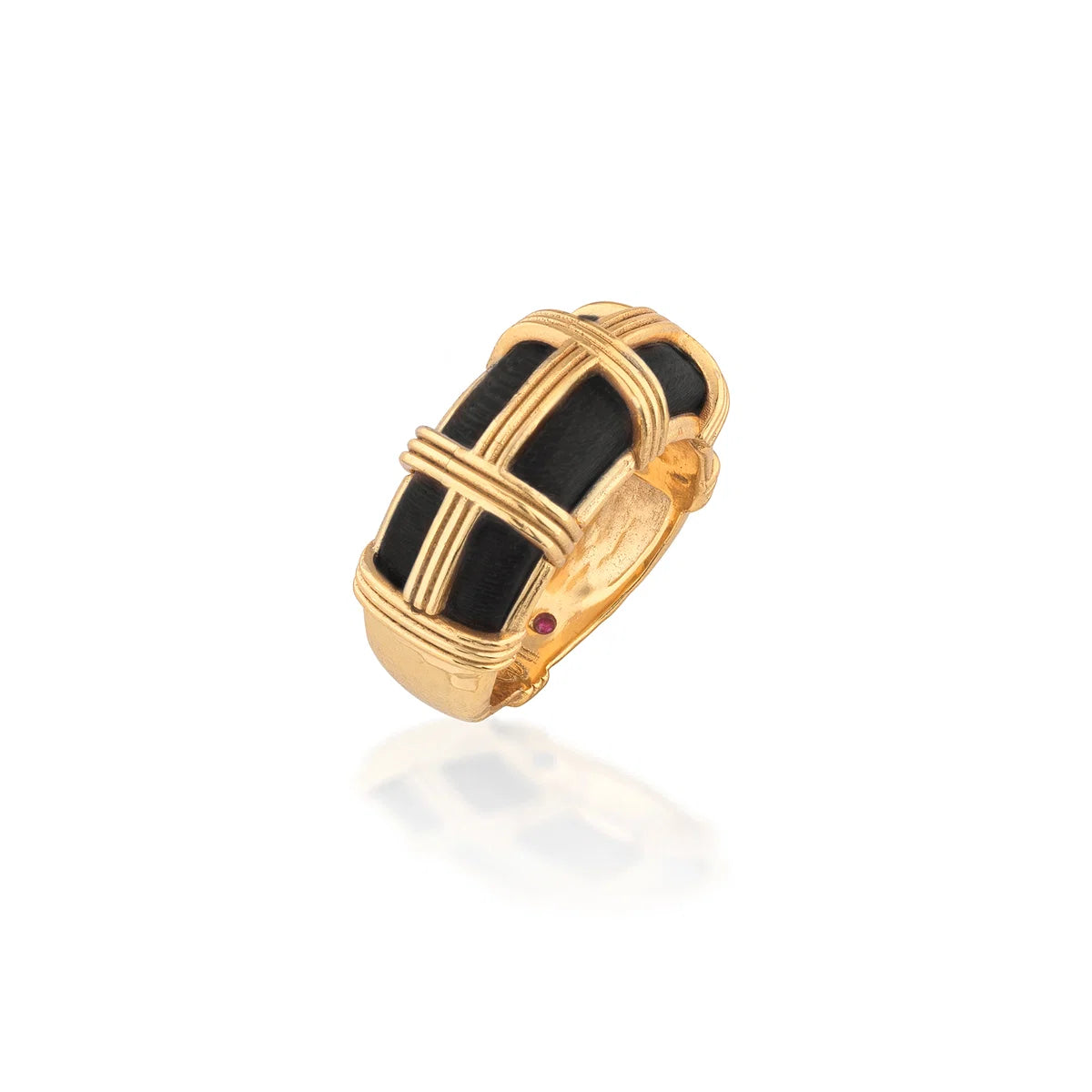 Capucine De Wulf Gaia Ring ~ Ebony