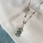 Sophie Deschamps Bijoux - Collier pierres fines Kyanite Namaste (CHO11)
