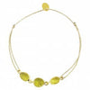 Sophie Deschamps Bijoux - BRACELET IMPERIAL , tourmalines serties plaqué or ( BHO6)