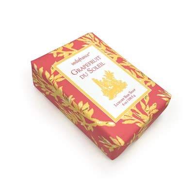 Seda France - Grapefruit du Soleil Classic Toile Paper-Wrapped Bar Soap