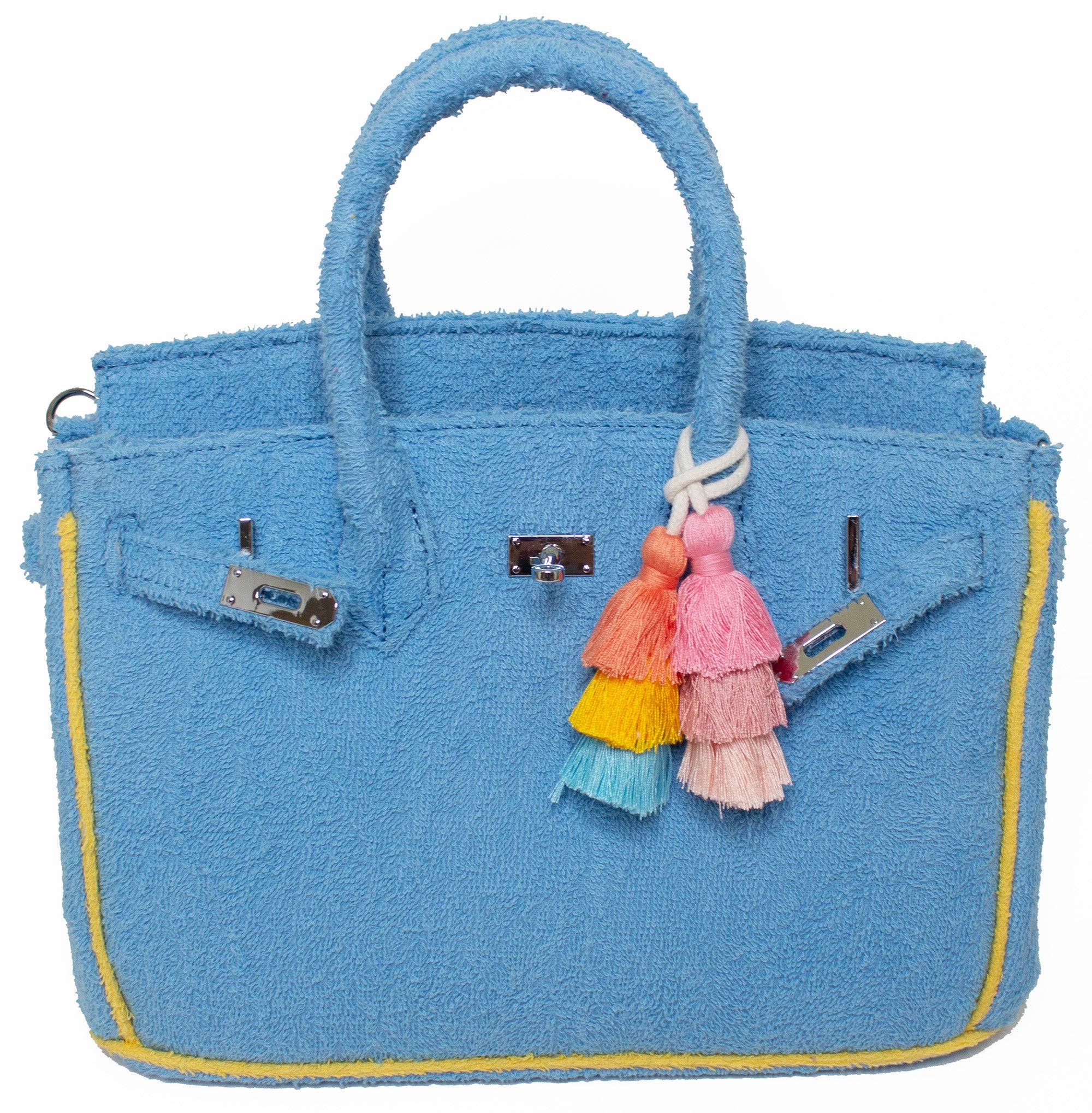 BEACH HAUS - Seaside Terry Tote - Sky Blue Small